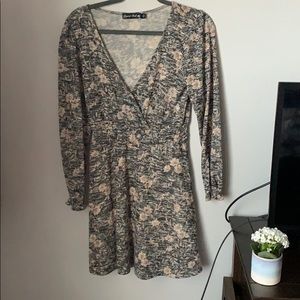 Floral Print Midi Dress